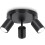 Adjustable 3 Way Ceiling Spotlight Fitting LED Bulb Base Kitchen Light 2