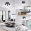 Adjustable 3 Way Ceiling Spotlight Fitting LED Bulb Base Kitchen Light 8