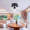 Adjustable 3 Way Ceiling Spotlight Fitting LED Bulb Base Kitchen Light 9