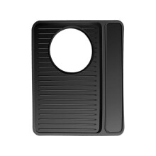 Espresso Tamping Mat Silicone AntiSlip Easy Clean Compact Coffee Tamper Station 21x18x3cm