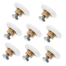 Bathroom Shower Door Wheels Copper Shaft Glass Door Runners Replacement Rollers For Sliding Shower Enclosures Screws