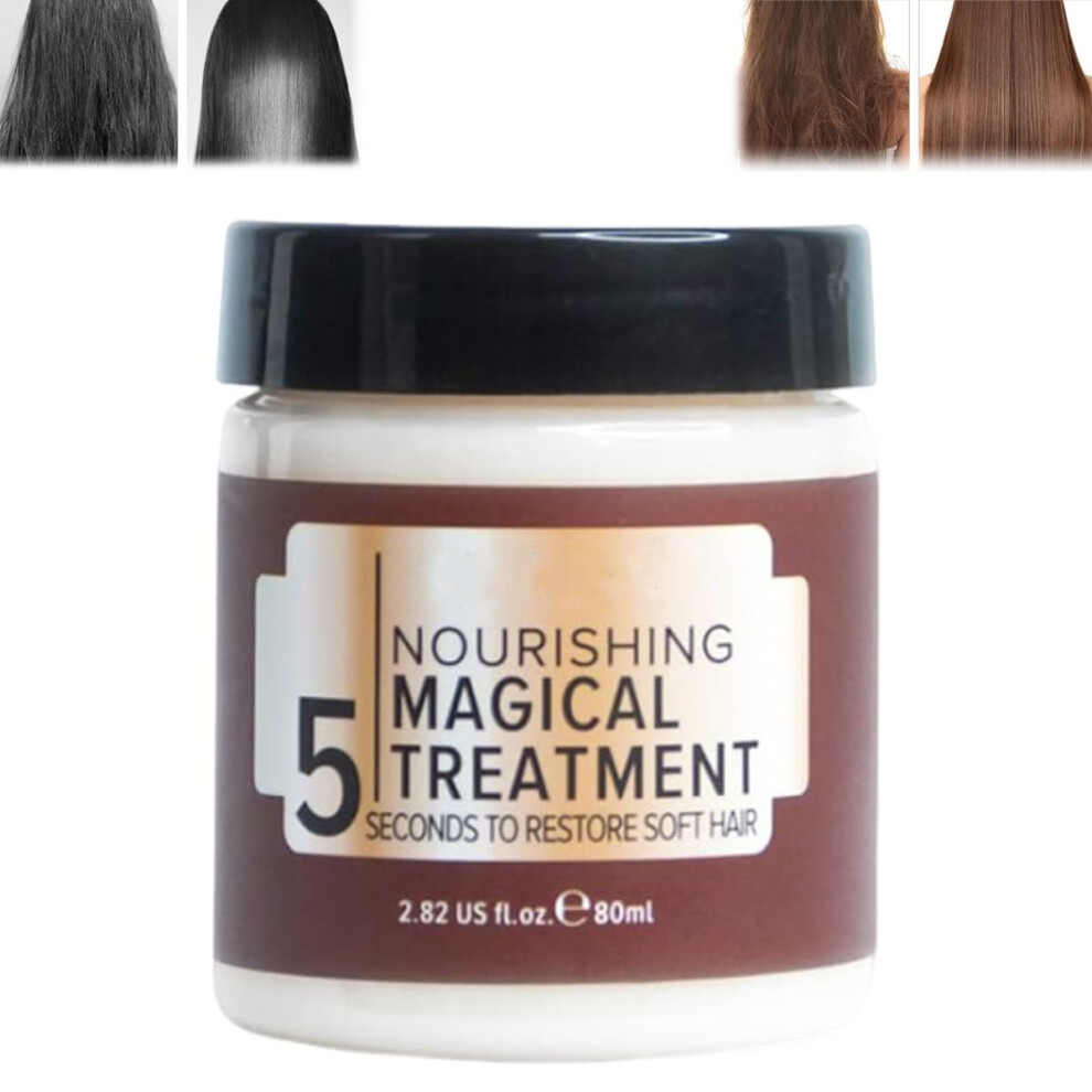 Hair Straightener Mask for Damaged Hair with Collagen Deep  and AntiFrizz Moisture Lock