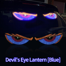 (Xl8/red, yellow and blue light) Truck-Specific Devil's Eye LED-Screen Car Eye Light Truck Dynamic LED Light HOT