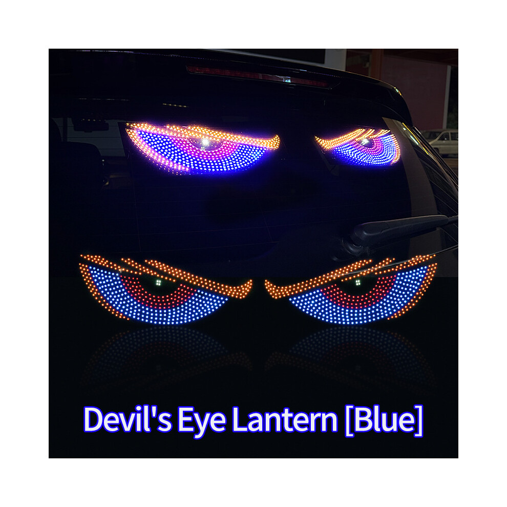 (Xl8/, And Light) Truck-Specific Devil's Eye Led-Screen Car Eye Light Truck Dynamic Led Light Hot Red/Yellow/Blue 4069369330124