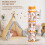 Plush Toy Storage 3Layer Basic Model LargeCapacity Clear Container With Wheels Stuffed Animals Organizer Nursery Decor 2