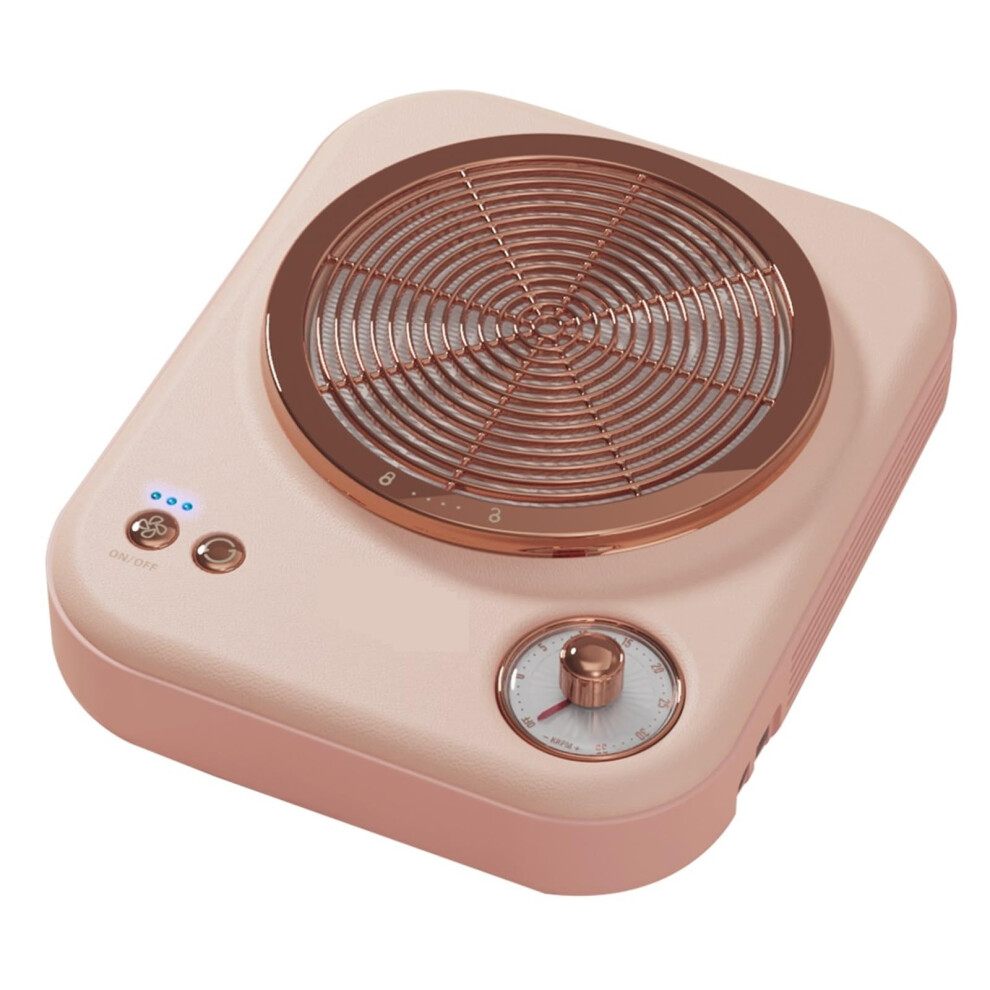 2 in 1 Nail Drill and Dust Collector 35000 RPM Professional Manicure Tool with Rechargeable Filter