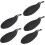 Spoon Rest 5 Pack Thermoplastic Elastomer Texture Kitchen Counter Decor Cookware Holder 2