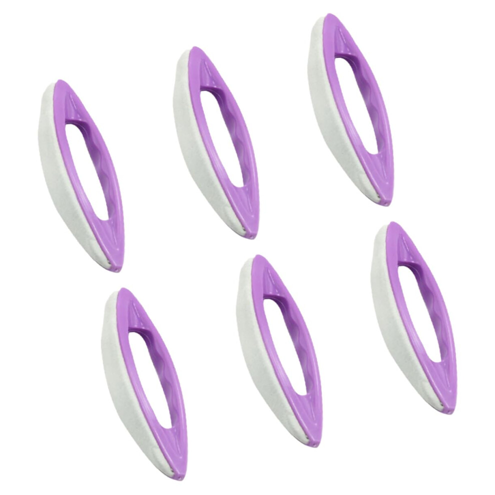 Professional Nail File Set 6pc Sheepskin Buffer and Polisher Kit for Salon and Home Manicure