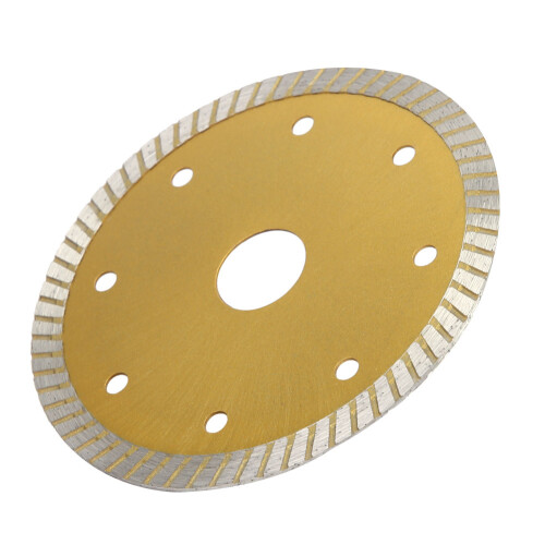 Λεπίδα κοπής πλακιδίων πορσελάνης Turbo Rim Design υψηλής θερμοκρασίας εξαγωγή X Δόντια 2