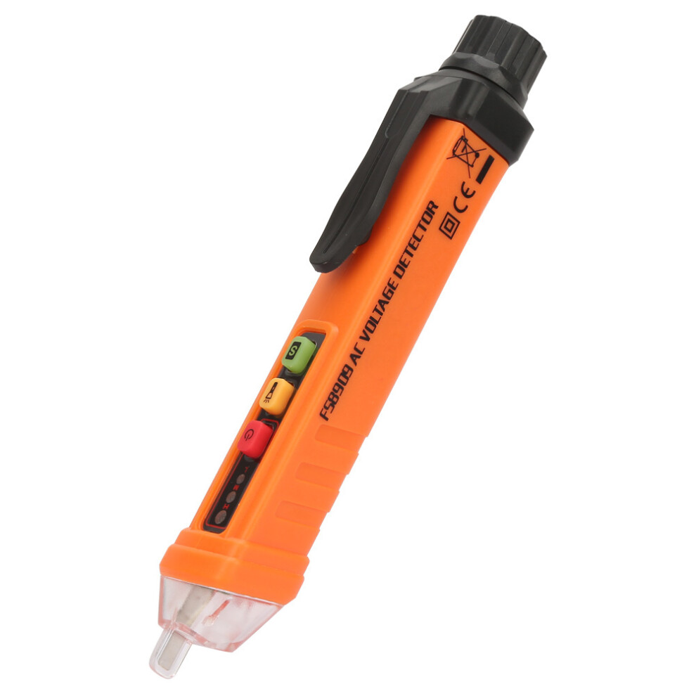 Voltage Testing Pen With Led Flashlight, Buzzer Alarm For Non-Contact Voltage Tester And Live Neutral Line Detection, Ac Voltage Detector For 9138057076707