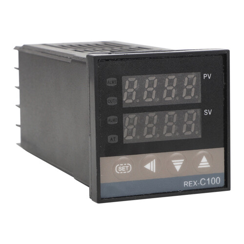 Ψηφιακός ελεγκτής θερμοκρασίας PID REX C100 με ρελέ SSR και αισθητήρα θερμοστοιχείου 1