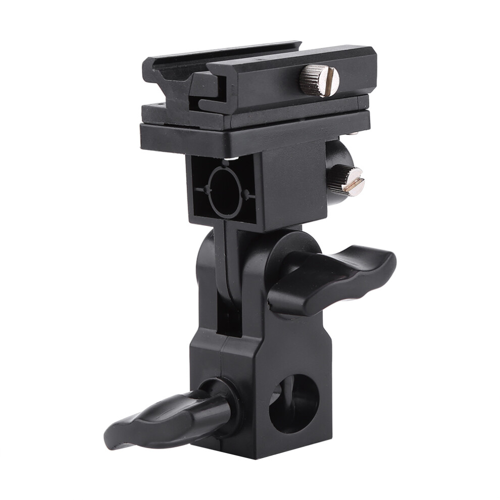 Swivel Stand, Camera Flash Mount For Adjustable Metal Stand Adapter, Flash Bracket With 180 Adjustment, Hot Shoe Mounting Bracket For Light 9138057095937