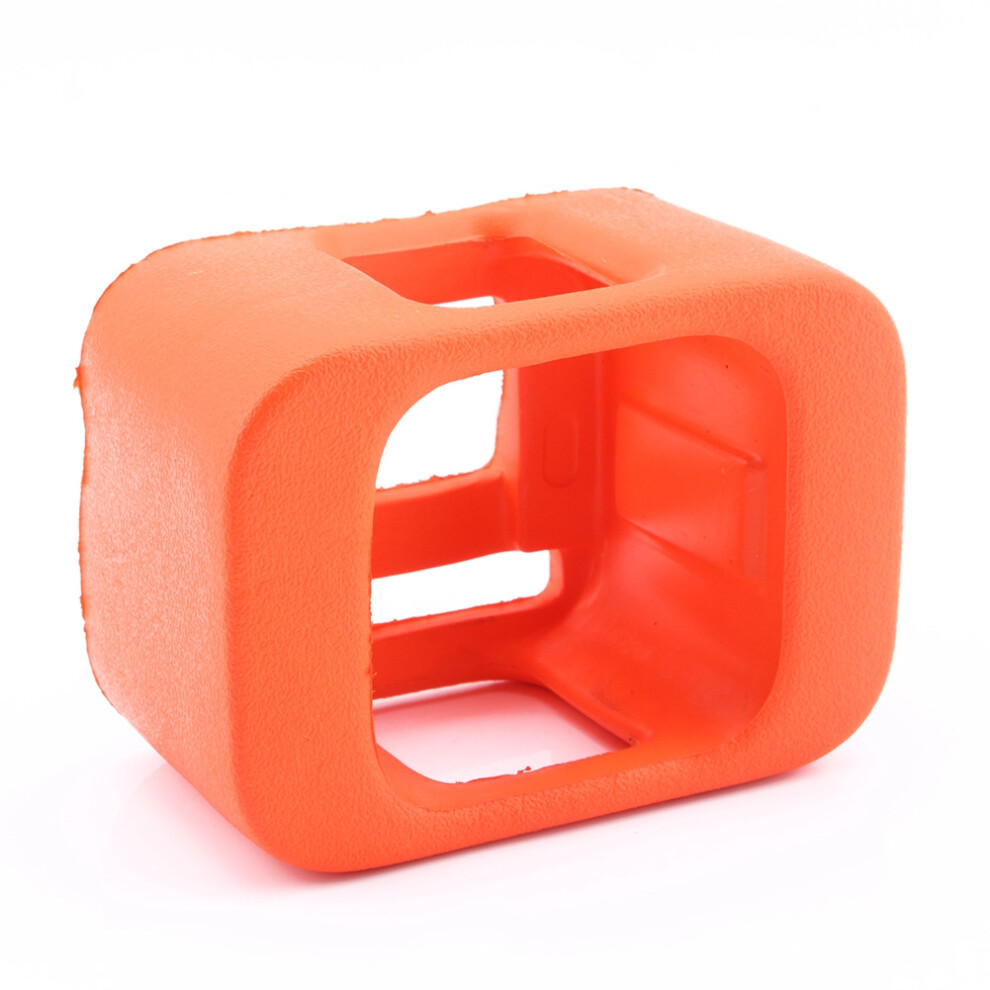 Easy To Spot Accessory That Keeps Gopro Hero 4 Session Afloat Floating Housing Frame Cage For Water Activities Wraparound Design Back Touch Orange 9138057096279