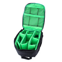 Zaino fotografico per fotocamere DSLR, antiurto e di grande capacità con scomparti rimovibili, borsa da viaggio impermeabile con spallacci comodi.