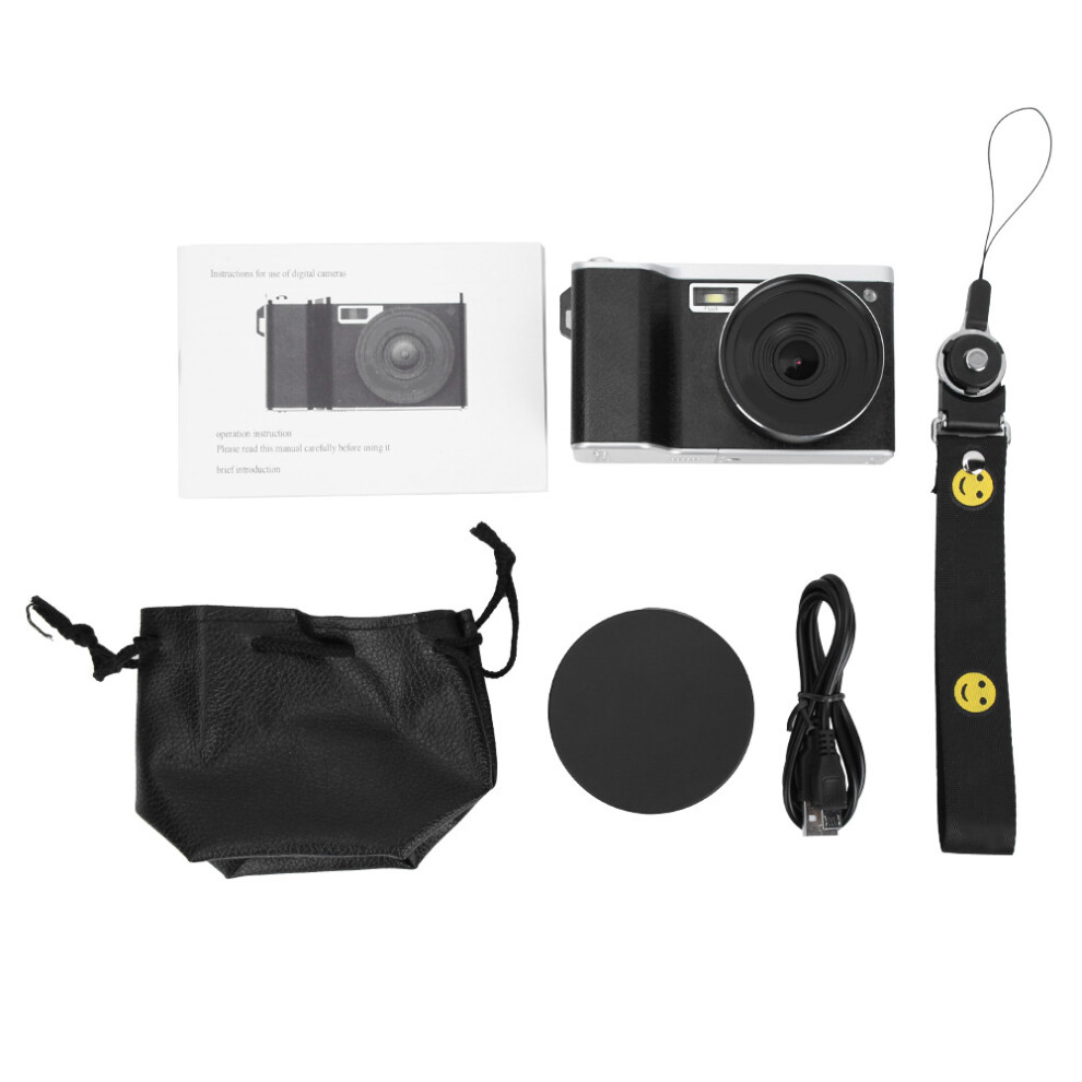 Vlogging Camera With 4K Resolution, Viewfinder And Slow Motion Feature Compact Digital Camera Designed For Content Creation In High Definition 9483153207891