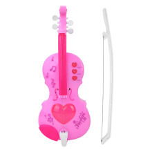 Learning Music Guitar Toy, Simulated Musical Instrument for Kids with Parent-Child Relationship Enhancement Functions, Durable Plastic Kids Electric