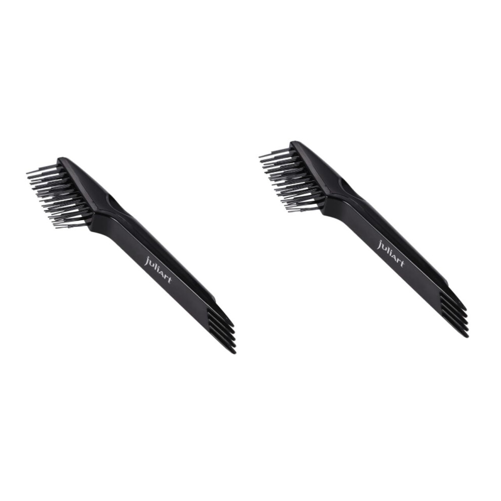 Hair Brush Cleaner and Comb Cleaning Tool Set, Fast Hair Removal, Ergonomic Grip, 2 Pack