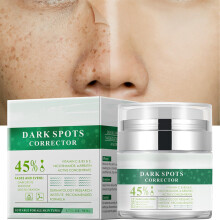 Skin Whitening Cream with Vitamin C B5 E, Dark Spot Remover for Face Body and Intimate Areas, 1.7oz