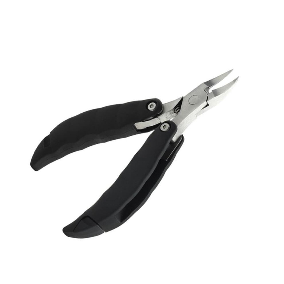 Stainless Steel Nail Clippers for Thick Nails with Sharp Precision Blades and Cuticle Trimmer