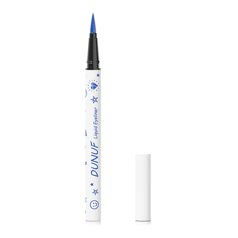Blue Waterproof Royal Eyeliner Pencil Long Lasting Smudgeproof Intense Color For Women