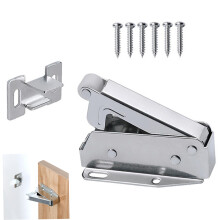Push to Open Cabinet Latch with PresstoOpen Mechanism for Handle Kitchen and Modern Furniture
