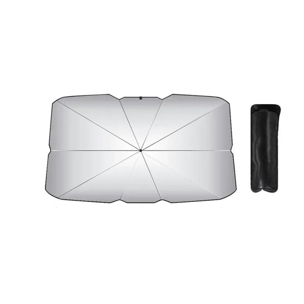 Car Sunshade Retractable Windshield Sun Shade Uv Protection Heat Insulation Foldable Large 9164114309976