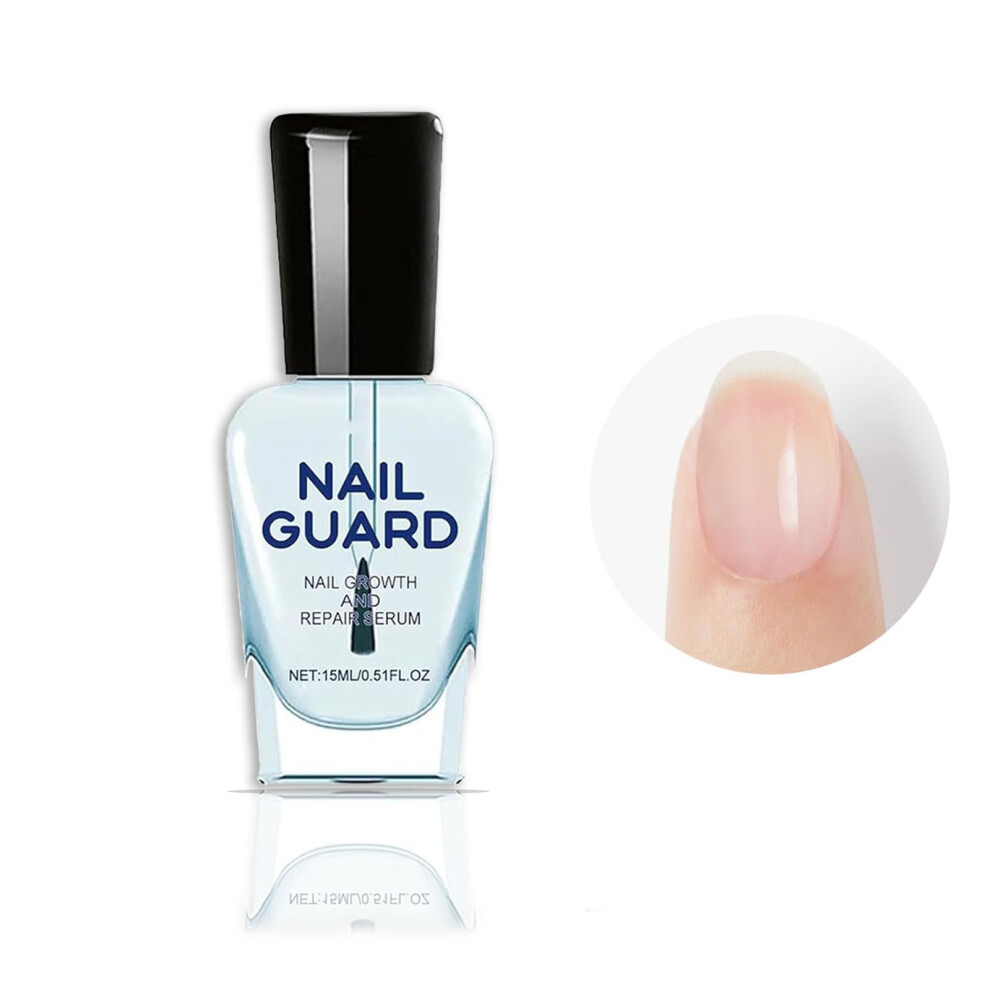 Nail Growth Serum Strengthens Brittle Nails Hydrates Cuticles for Damaged Thin Nails Clear 1