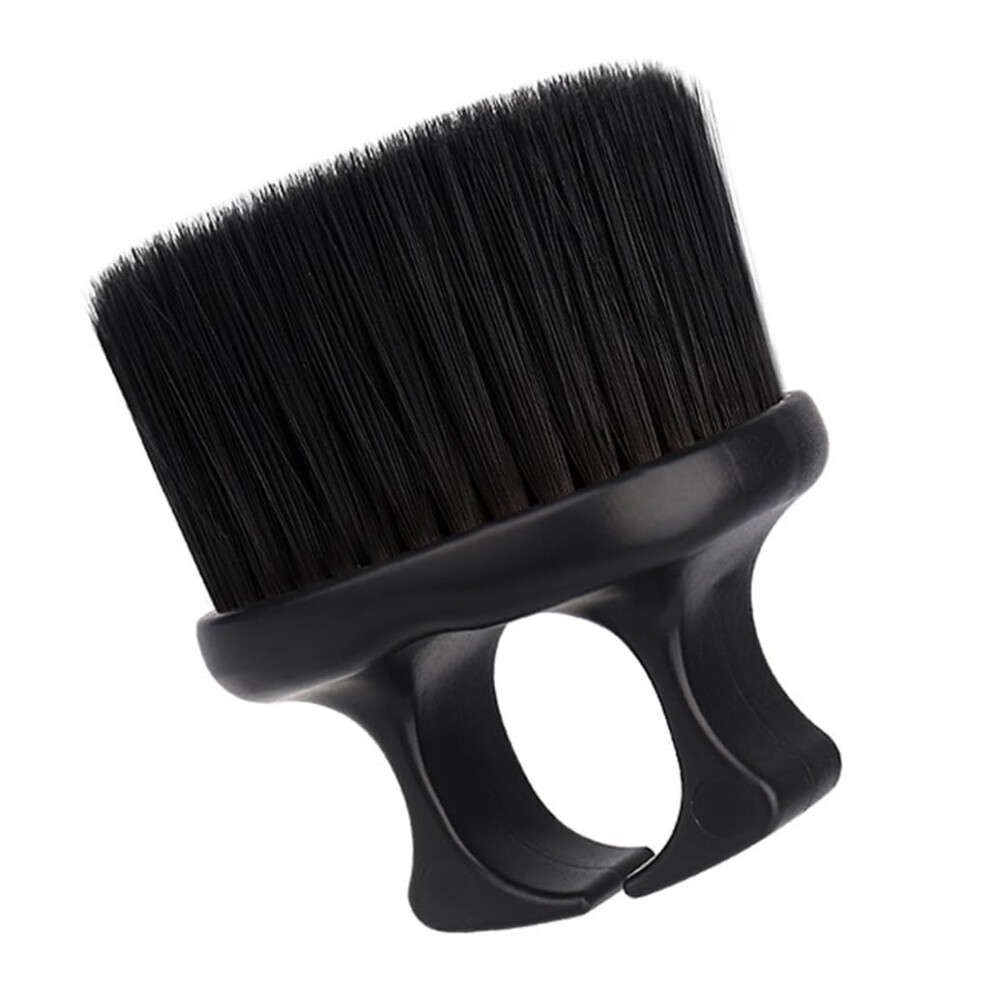 Black/Gold Professional Beard Brush With Soft Nylon Bristles And Beard Comb For Men Grooming