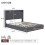 5ft King Upholstered Bed Frame with Hydraulic Storage 10
