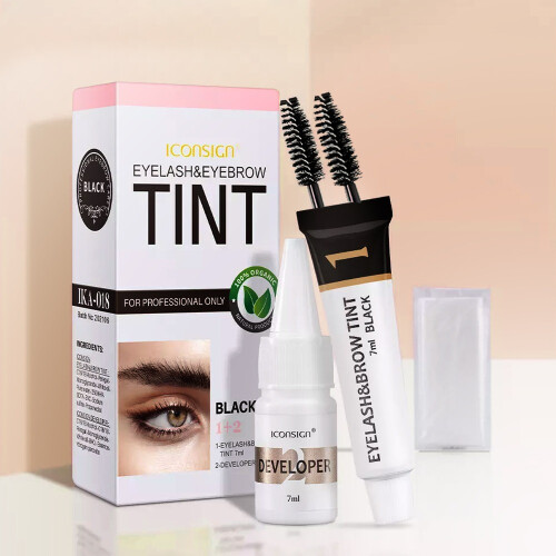 Professional Eyelash Eyebrow Tint Kit-black 1