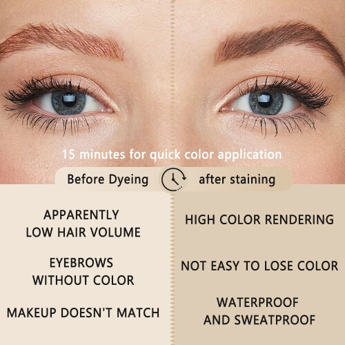 Professional Eyelash Eyebrow Tint Kit-black 2