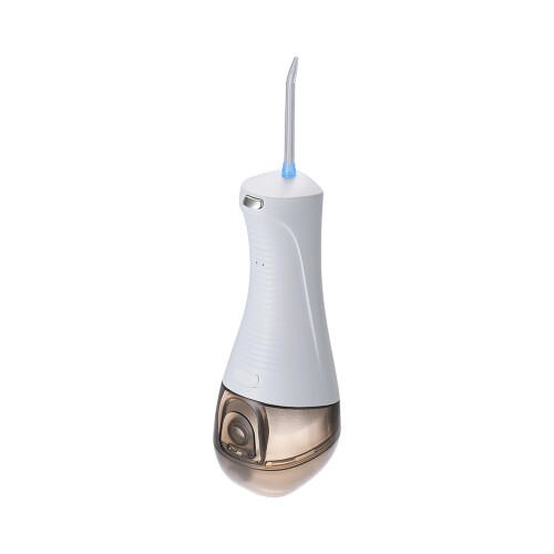 Living And Home Portable Cordless Water Dental Flosser Oral Irrigator with 4 Replaceable Jet Tips, White 2