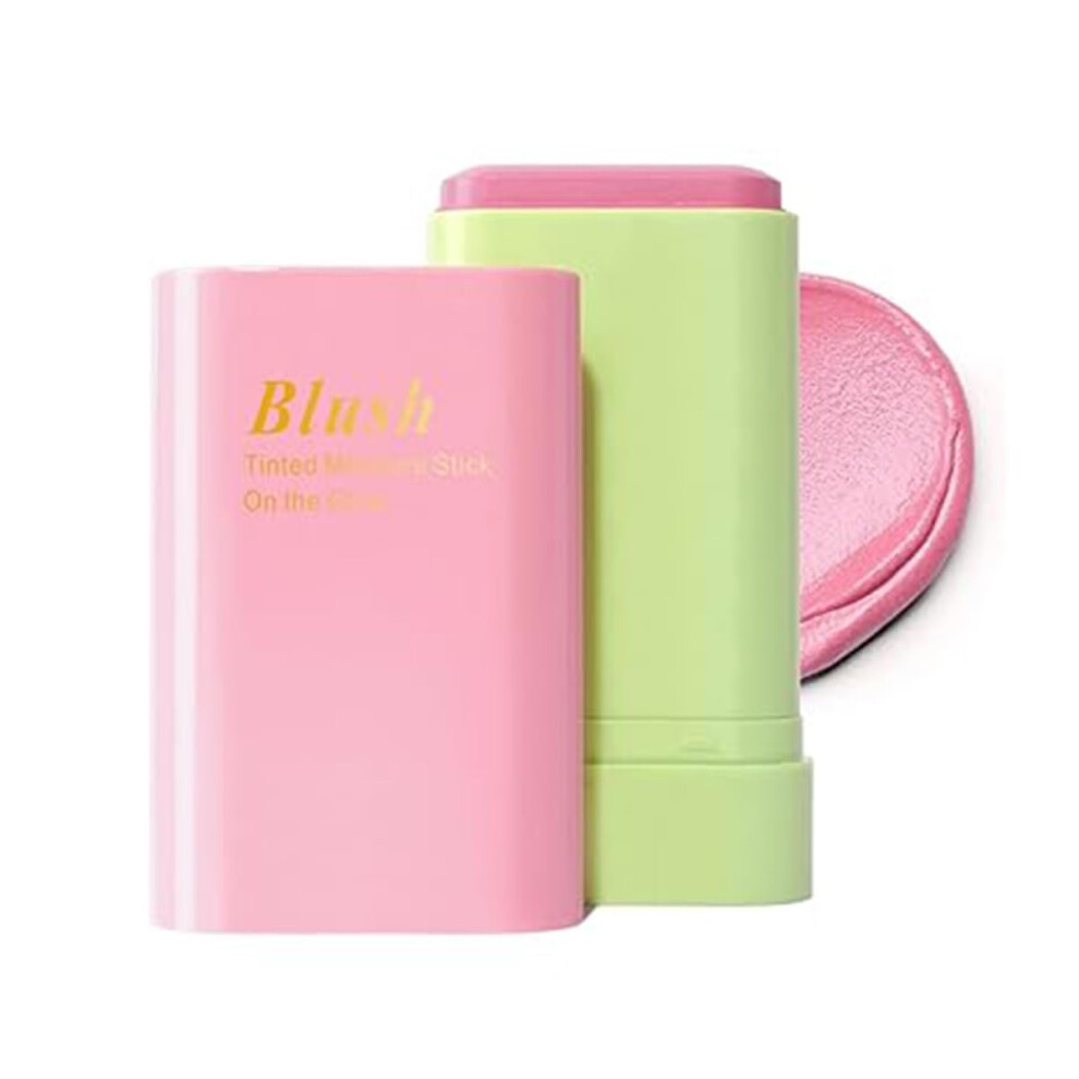 Cream/Pink Blush Stick For Cheeks Lips And Eyes Waterproof Multiuse Makeup Stick M