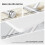 Multifunction Dining Table, Modern Height Adjustable Coffee Table,White Party Table for Living Room,Dining room 2