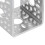 2 pièces de support en U en alliage d'aluminium 3111-0004-0001 4