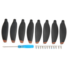 4 paires d'hélices pour Mavic Mini SE/2 noir/orange