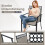 2-Piece Outdoor Chairs Set, Quick-Dry Fabric, Metal Frame 5