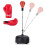 Adjustable Freestanding Punching Ball Set with Gloves 1