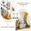 Console Table with Faux Marble Top & Metal Legs 3