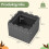 Weatherproof HDPE Planter Box Set - 32x30x25 cm, Gray 3