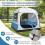5-Person Waterproof Camping Tent with Mesh Doors & Windows 5