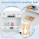 Set da cucina in legno con microonde e accessori 4