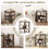 Bookshelf with 7 Cubes, Open Back, Walnut Finish, 80x20x90 cm 4