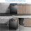 Living And Home Freestanding Dishwasher with 12 Place Settings & 6 Washing Programs, Black 6