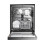 Living And Home Freestanding Dishwasher with 12 Place Settings & 6 Washing Programs, Black 4