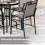 Set of 2 Outdoor Bar Stools, Quick-Dry Fabric, 63cm 4