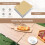 Foldable Camping Table Set, Wood Grain Top, Aluminum Frame 4