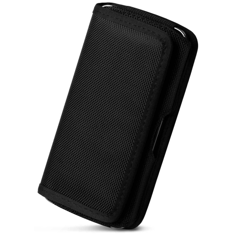 Mesh Case For 235 4G (2024) Belt Case With Horizontal Velcro Fastening, Nylon Holster With Belt Clip, Black 9164114312501