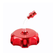 Fuel Tank Cap Cover 6 Colors Gas Fuel Petrol Tank Cap For Dirt Bike Pit Bike ATV Quad For Most Motorcycles Red
