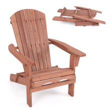 Klappbarer Adirondack-Stuhl, Holz, Tragkraft 180 kg